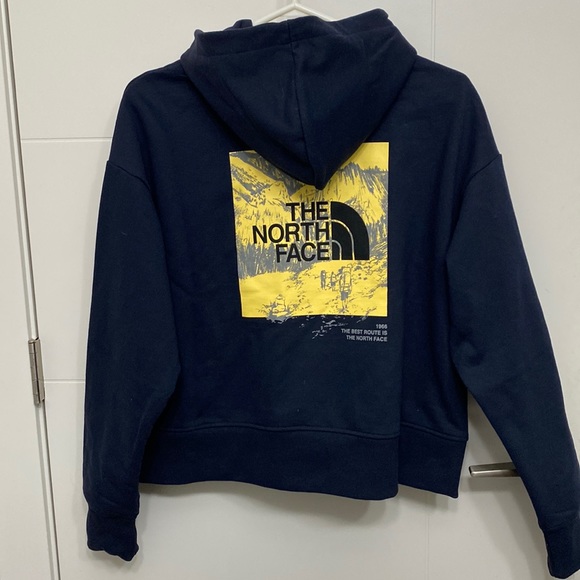 North Face Cropped Hoodie - Picture 1 of 5